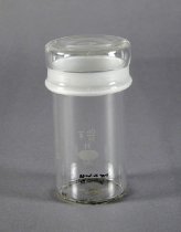 3 Small Glass Laboratory Jars